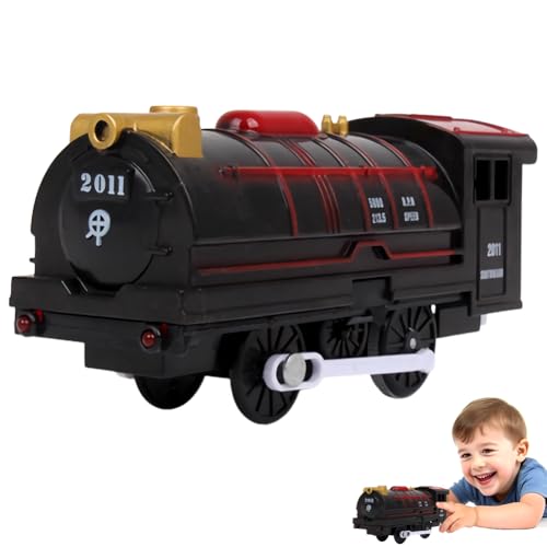 Danbghyuo Train Modell, Hochgeschwindigkeitszug-Modelle aus Die-cast Metall mit Räder und Haken, Zugspielzeug als Geschenk, 3er-Packung Lokomotive U-Bahn Spielzeug für Geburtstag von Danbghyuo