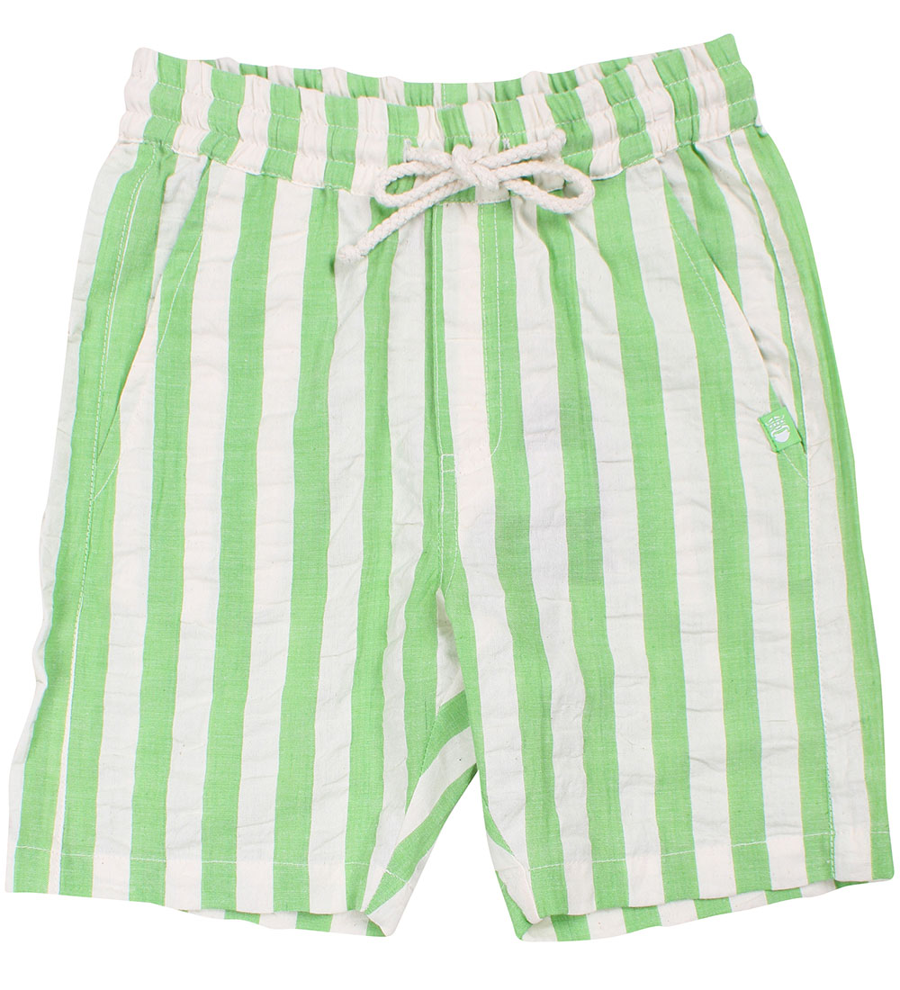 Danefæ Shorts - Danegorm - Searsucker - Hell Green/Kreide - Danefæ - 2 Jahre (92) - Shorts von Danefæ