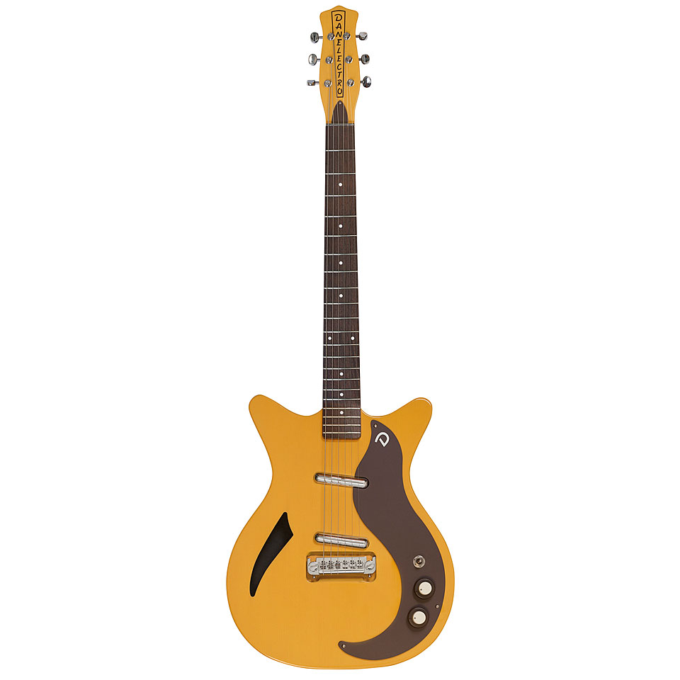 Danelectro 59M Spruce F-Hole E-Gitarre von Danelectro
