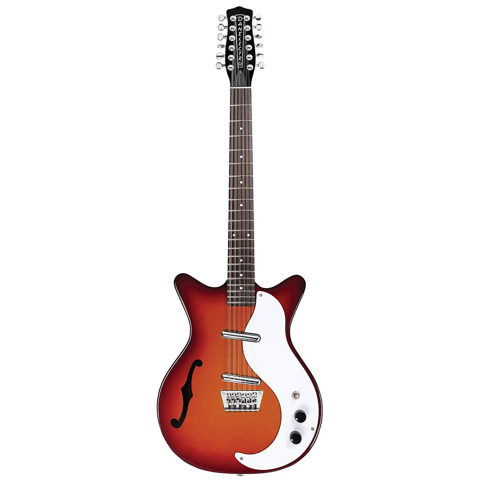 Danelectro DC59CSB 12-String Hollowbody E-Gitarre Danelectro DC59CSB 12-String Hollowbody E-Gitarre von Danelectro