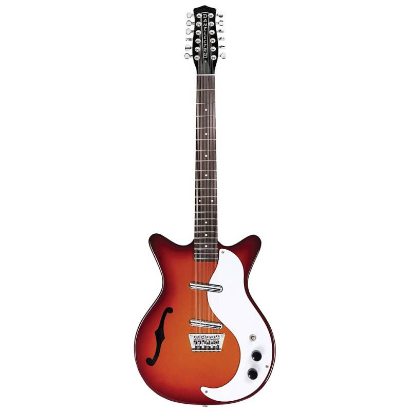 Danelectro DC59CSB 12-String Hollowbody E-Gitarre von Danelectro