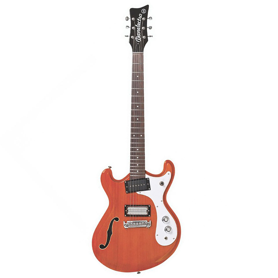 Danelectro The &#39;66 Thinline Orange E-Gitarre von Danelectro
