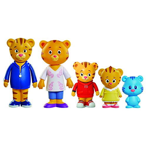 Daniel Tiger's Neighborhood Family Figure Set - Dad, Mom, Daniel, Baby Margaret & Tigey by Daniel Tiger's Neighborhood von Daniel Tiger's Neighborhood