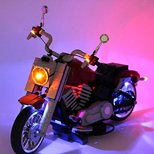 LED-Beleuchtungsset Licht-Set Akku-Box für Lego Harley Davidson 10269 (nur Lichtset) von Daniko
