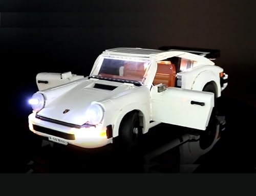 LED-Beleuchtungsset Licht-Set Akku-Box für Lego Porsche 911 Turbo Modell 10295 (Porsche Nicht enthalten) von Daniko