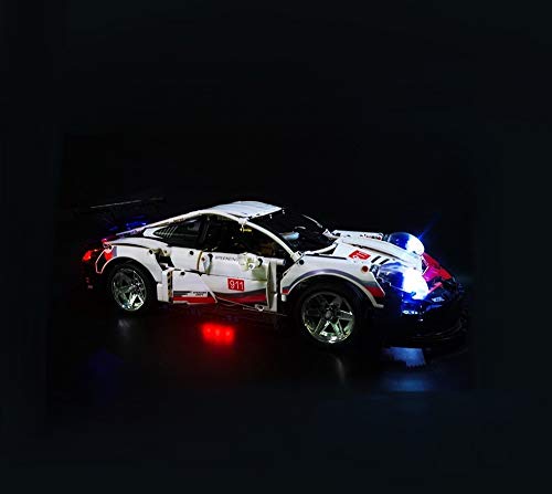 Lego LED-Beleuchtungsset für Porsche 911 RSR 42096 Modell Technic (Porsche Nicht enthalten) von Daniko