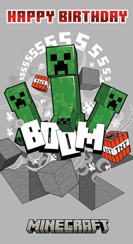 Minecraft Geburtstagskarte Minecraft Geburtstagskarte von Danilo Promotions LTD