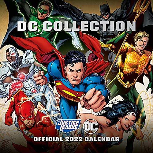 Official DC Comics 2022 Calendar - Month To View Square Wall Calendar (The Official DC Comics Square Wall Calendar) von Danilo
