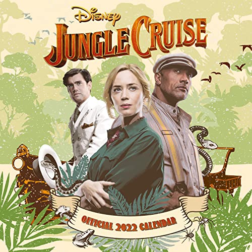 Official Disney Jungle Cruise 2022 Calendar - Month To View Square Wall Calendar (The Official Disney Jungle Cruise Square Calendar 2022) von Danilo