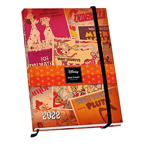 Official Disney Vintage Posters 2022 Diary - Week To View A5 Size Diary (The Official Disney Vintage Diary 2022) von Danilo