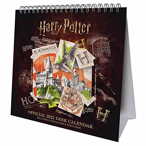 Official Harry Potter 2022 Desk Calendar - Month To View Desk CalendarPost Card (The Official Harry Potter Desk Post Card Calendar) von Danilo