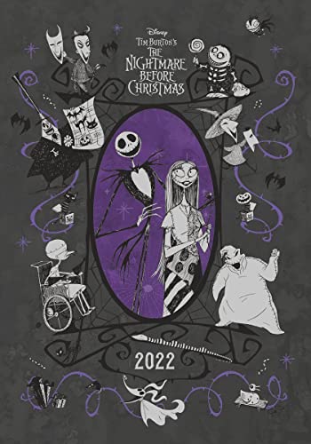 Official Nightmare Before Christmas 2022 Diary - Week To View A5 Size Diary (The Official Nightmare Before Christmas A5 Diary 2022) von Danilo