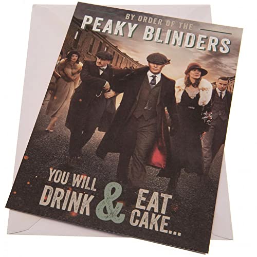 Peaky Blinders Geburtstagskarte – You Will Drink & Eat Cake... von Danilo