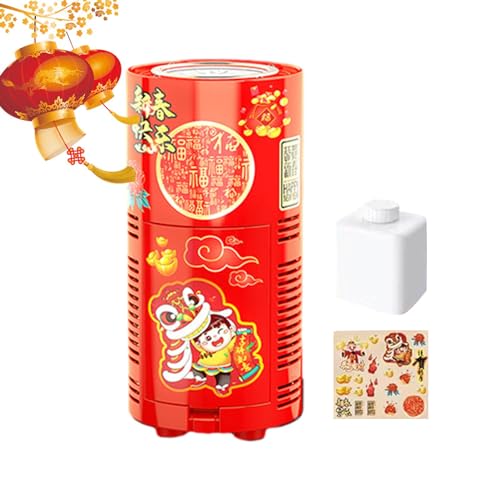 Dankek Automatischer Blasenbläser - Feuerwerksblasenmacher - Tragbare Seifenblasenmaschine für Weihnachten, Hochzeit, Party und chinesisches Frühlingsfest von Dankek