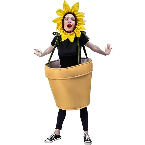 Danlai Halloween Cosplay Kostüm Topf Pflanzen Kostüm Jumpsuit Festival Party Lustiger Show -kleidung Anzug Maskottchen Anime Danlai Halloween Cosplay Kostüm Topf Pflanzen Kostüm Jumpsuit Festival Party Lustiger Show -kleidung Anzug Maskottchen Anime von Danlai