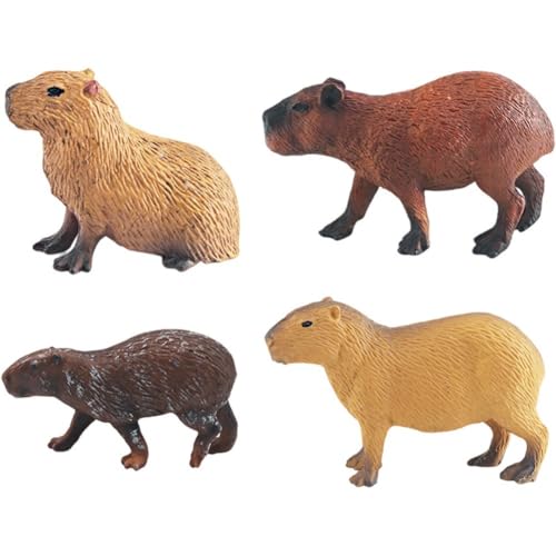 Danlai Kunststoff Capybara Figuren Wildtier Anerkennung Spielzeug Cavy Modell Capybaras Ornament Statische Tier Modell Danlai Kunststoff Capybara Figuren Wildtier Anerkennung Spielzeug Cavy Modell Capybaras Ornament Statische Tier Modell von Danlai