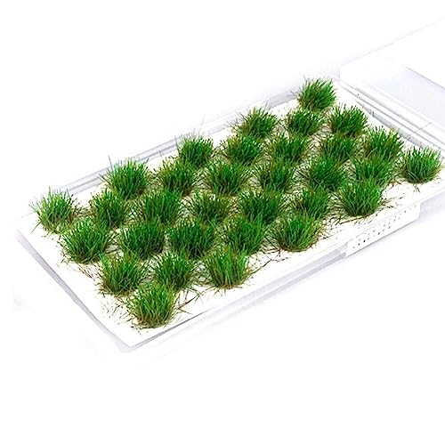 Danlai Simulation Grasnest Modell Sand Szene DIY Material Realistische Grasbüschchen Miniaturgrasbüsche Pflanzencluster Landschaft von Danlai