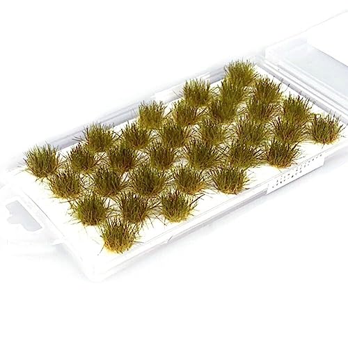 Danlai Simulation Grasnest Modell Sand Szene DIY Material Realistische Grasbüschchen Miniaturgrasbüsche Pflanzencluster Landschaft von Danlai