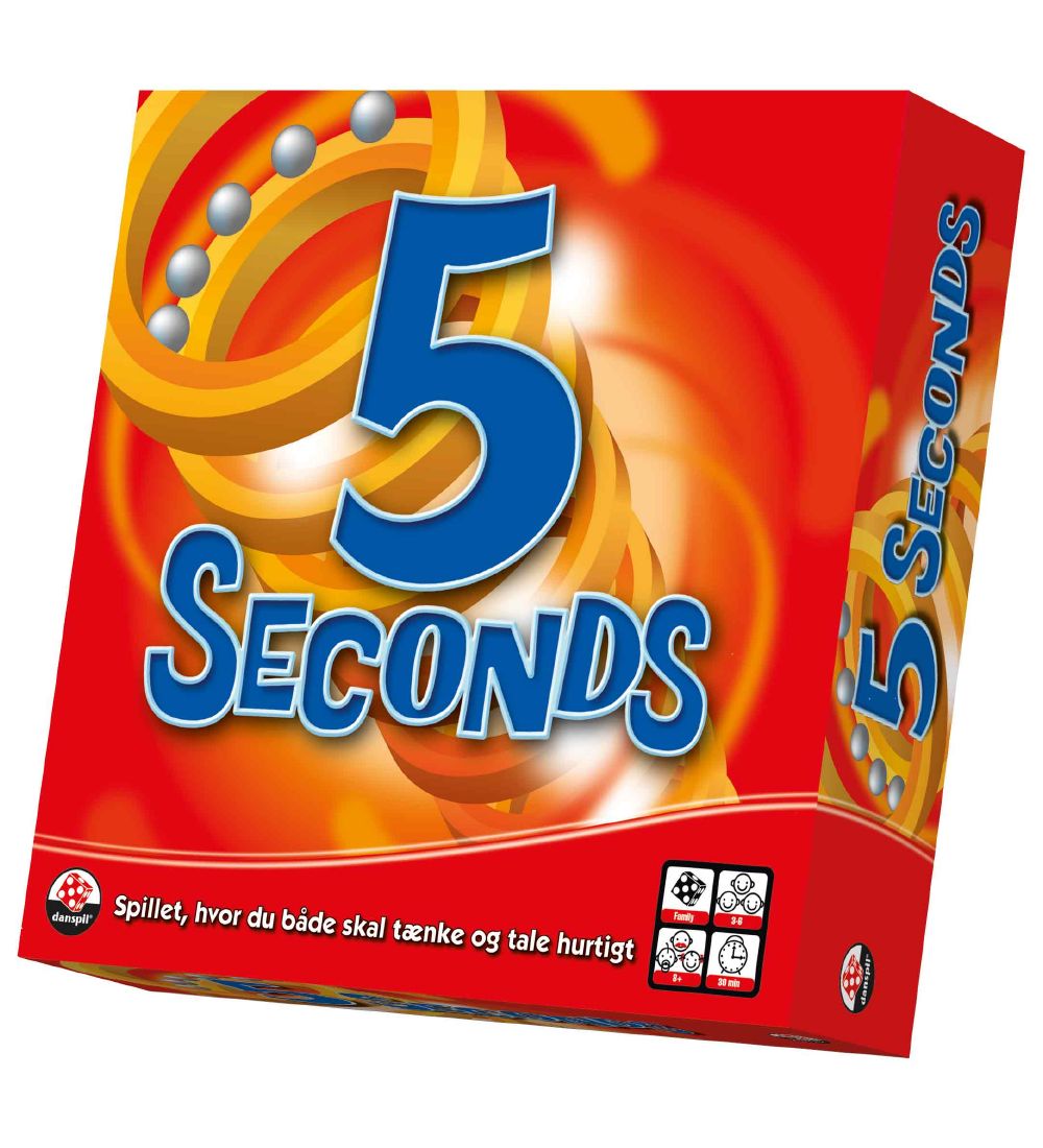 Danspil Brettspiel - 5 Sekunden - Danspil - One Size - Brettspiele Danspil Brettspiel - 5 Sekunden - Danspil - One Size - Brettspiele von Danspil