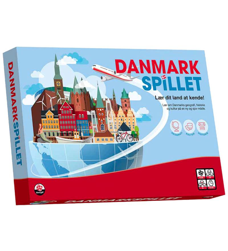 Danspil Brettspiel - Danmarksspillet - Neue Edition - Danspil - One Size - Brettspiele Danspil Brettspiel - Danmarksspillet - Neue Edition - Danspil - One Size - Brettspiele von Danspil