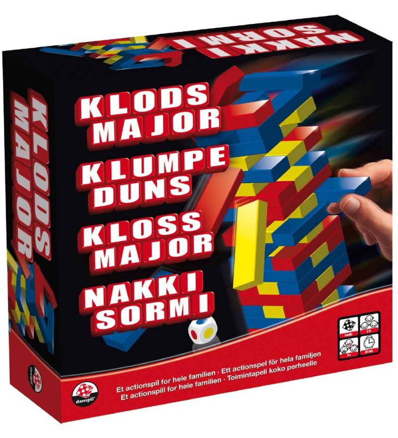 Danspil Brettspiel - Klotz Major - Danspil - One Size - Spiele Danspil Brettspiel - Klotz Major - Danspil - One Size - Spiele von Danspil