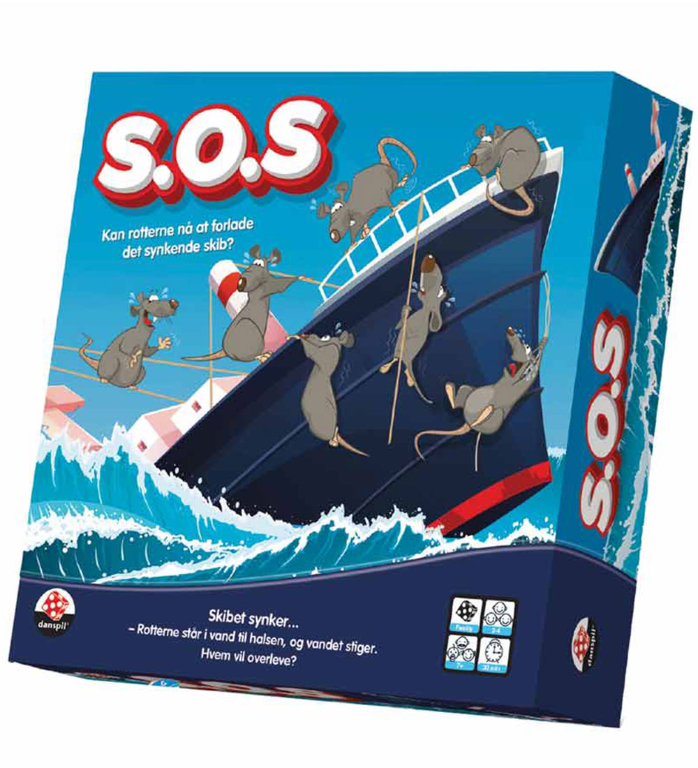 Danspil Brettspiel - S.O.S - Danspil - One Size - Brettspiele von Danspil