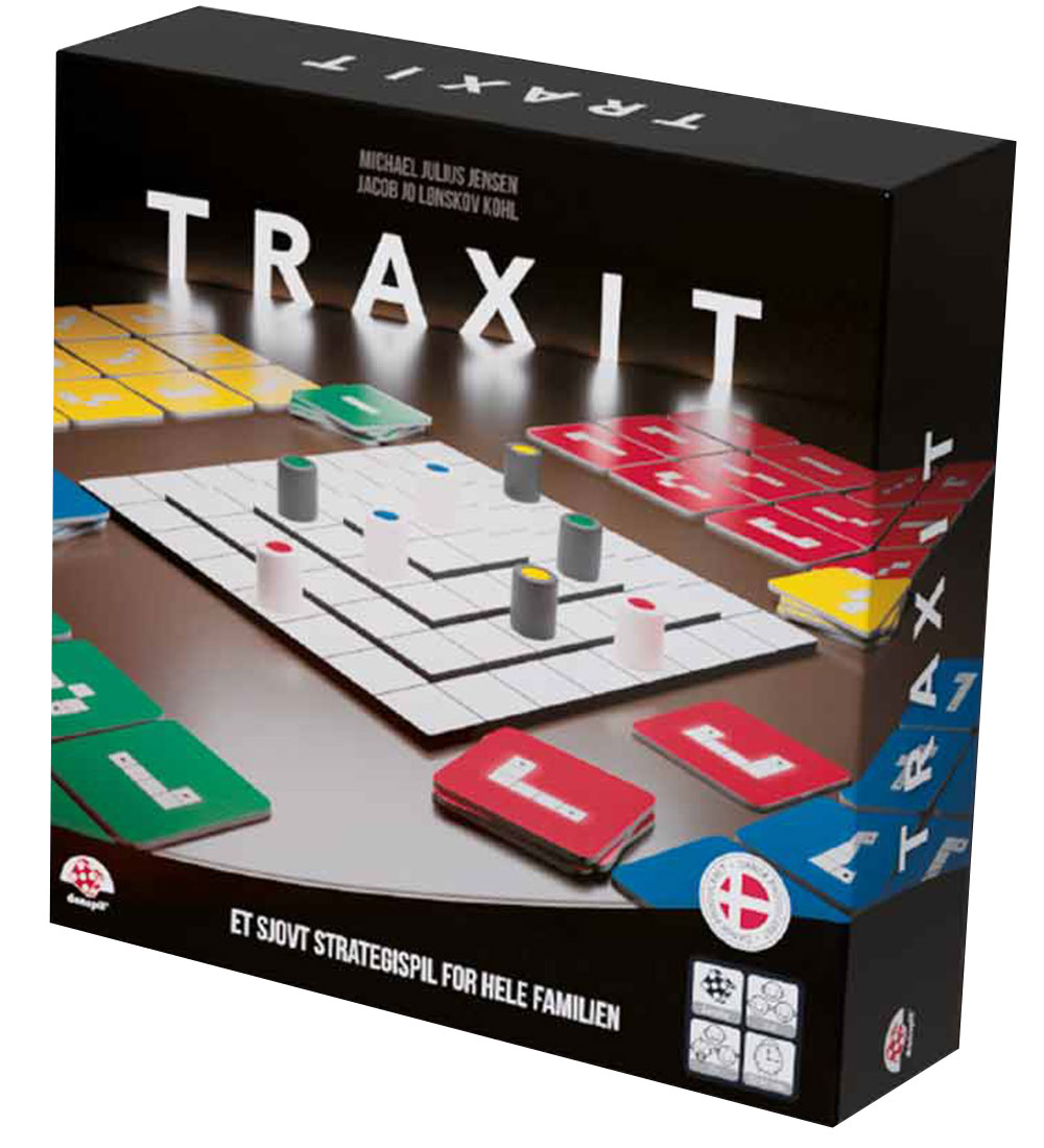 Danspil Brettspiel - Traxit - Danspil - One Size - Brettspiele Danspil Brettspiel - Traxit - Danspil - One Size - Brettspiele von Danspil