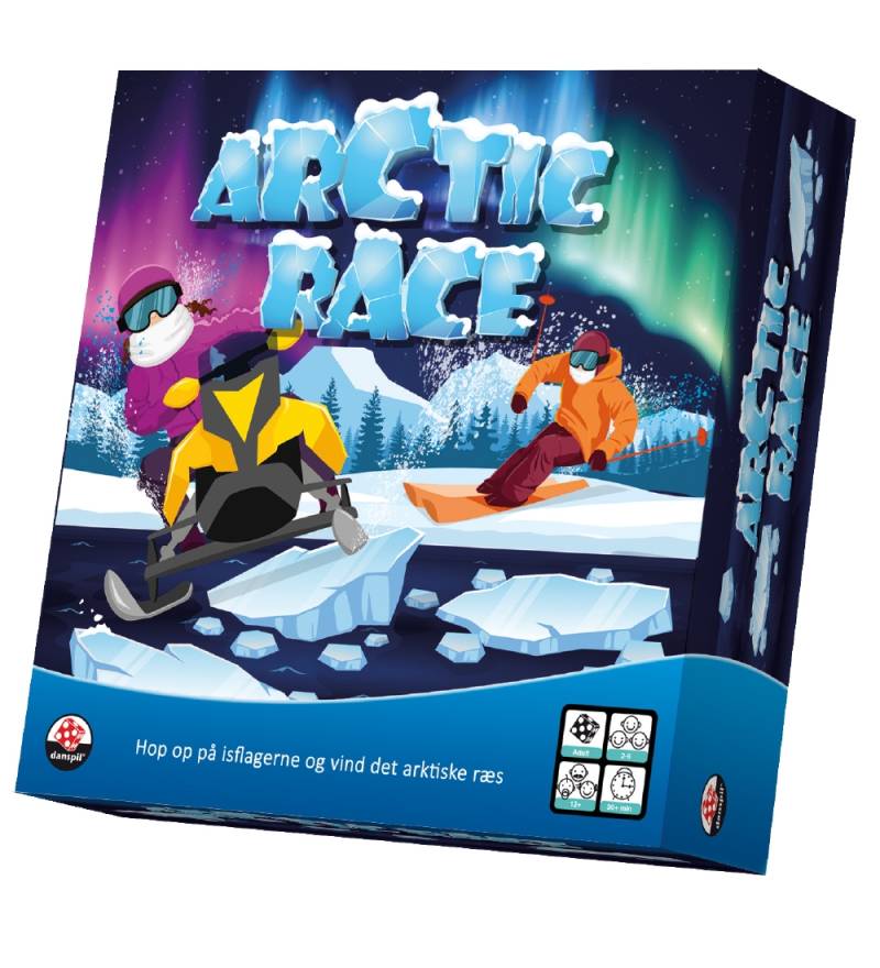 Danspil Brettspiele - Arctic Race - Danspil - One Size - Brettspiele Danspil Brettspiele - Arctic Race - Danspil - One Size - Brettspiele von Danspil