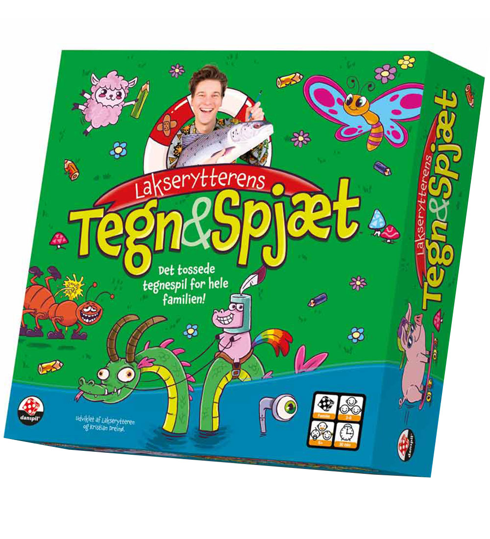 Danspil Brettspiele - Lakserytterens Tegn & Spjæt - Danspil - One Size - Brettspiele Danspil Brettspiele - Lakserytterens Tegn & Spjæt - Danspil - One Size - Brettspiele von Danspil