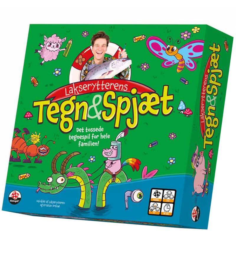 Danspil Brettspiele - Lakserytterens Tegn & Spjæt - Danspil - One Size - Brettspiele Danspil Brettspiele - Lakserytterens Tegn & Spjæt - Danspil - One Size - Brettspiele von Danspil
