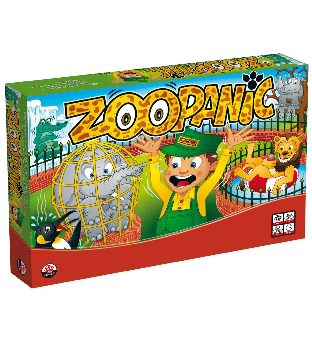 Danspil Brettspiele - Zoo Panic - Danspil - One Size - Brettspiele Danspil Brettspiele - Zoo Panic - Danspil - One Size - Brettspiele von Danspil