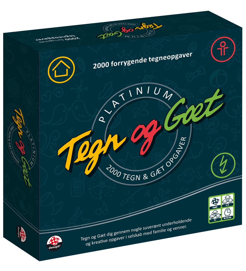 Danspil Gesellschaftsspiel - Tegn & Gæt - Danspil - One Size - Brettspiele Danspil Gesellschaftsspiel - Tegn & Gæt - Danspil - One Size - Brettspiele von Danspil
