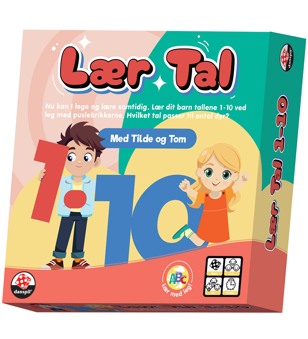 Danspil Spielen - Lernen Zahlen - Danspil - One Size - Spiele Danspil Spielen - Lernen Zahlen - Danspil - One Size - Spiele von Danspil