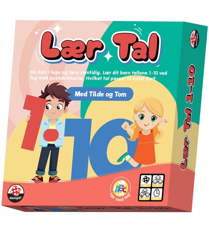 Danspil Spielen - Lernen Zahlen - Danspil - One Size - Spiele Danspil Spielen - Lernen Zahlen - Danspil - One Size - Spiele von Danspil