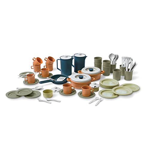 Dantoy 6954 Green Eco Kaffee und ESS-Set, Mehrfarbig, 79-teilig (1 Set) Dantoy 6954 Green Eco Kaffee und ESS-Set, Mehrfarbig, 79-teilig (1 Set) von Dantoy