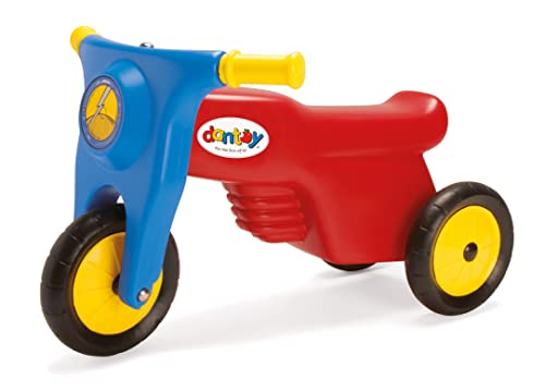 Dantoy - Klassiker - Mehrfarbig - Racer kinderfahrzeug - Laufrad ab 3 Jahre - Balance Bike - Motorisiertes Spielzeug - Kinder Scooter mit 3 Räder - Nordische Umweltzeichen - Produziert in Dänemark von Dantoy