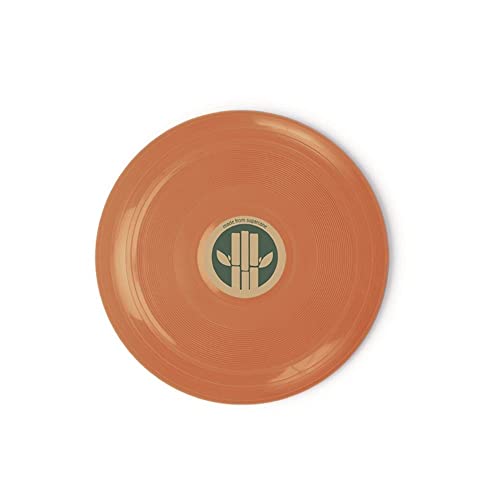 Dantoy 5661 - Frisbee - Frisbeescheibe aus Bio-Plastik - 23cm Durchmesser - orange -hergestellt aus Zuckerrohr von Dantoy