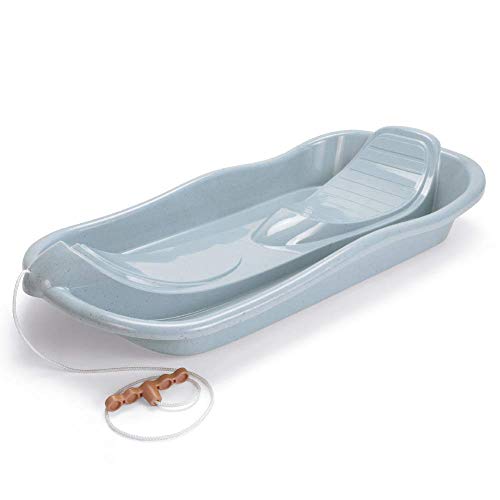 Dantoy 6762 Bio-Bobsled Sledge for Kids Eco-Conscious-Dust Blue von Dantoy