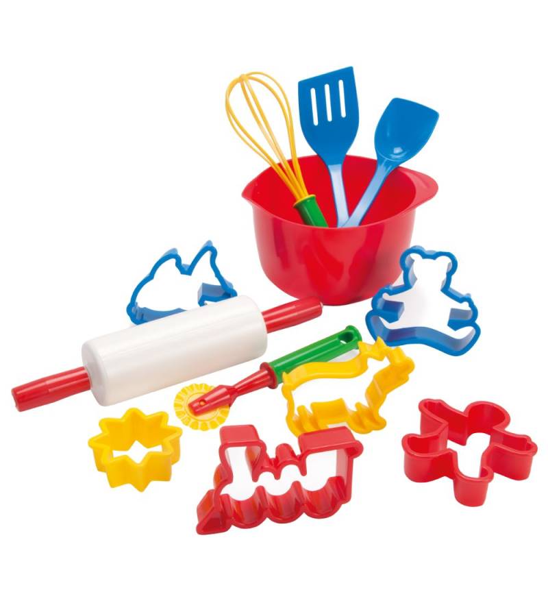 Dantoy Backset - 12 Teile - Dantoy - One Size - Spiellebensmittel Dantoy Backset - 12 Teile - Dantoy - One Size - Spiellebensmittel von Dantoy