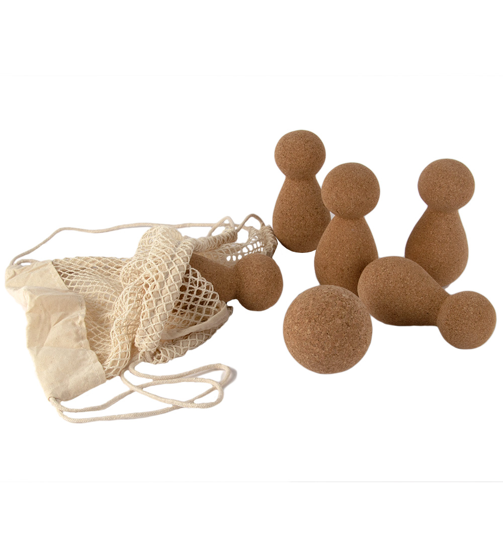 Dantoy Bowling-Set - 9 Teile - Kork - Dantoy - One Size - Spielzeug Dantoy Bowling-Set - 9 Teile - Kork - Dantoy - One Size - Spielzeug von Dantoy
