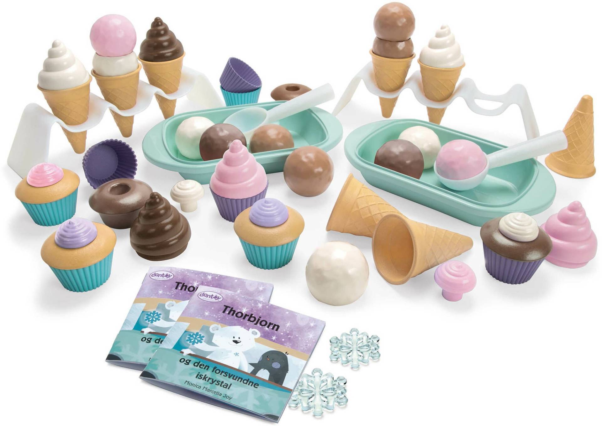 Dantoy Cupcakes & Eis Spielset 56 Teile Dantoy Cupcakes & Eis Spielset 56 Teile von Dantoy