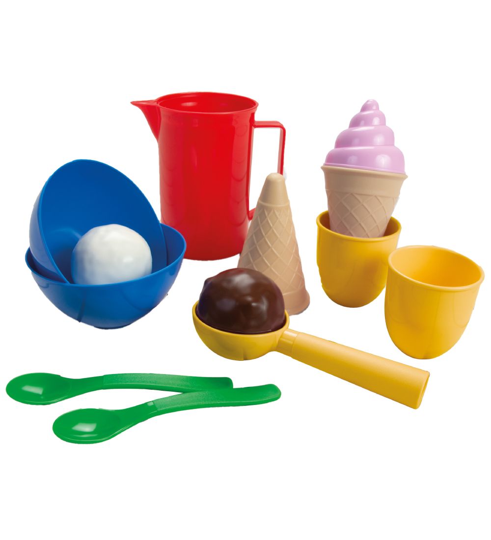 Dantoy Eisset - 13 Teile - Dantoy - One Size - Spiellebensmittel Dantoy Eisset - 13 Teile - Dantoy - One Size - Spiellebensmittel von Dantoy