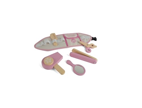 Dantoy - Friseursalon-Set aus Holz für Kinder - Rollenspiel - Holzspielzeug - mit Zubehör - 3+ Jahre Dantoy - Friseursalon-Set aus Holz für Kinder - Rollenspiel - Holzspielzeug - mit Zubehör - 3+ Jahre von Dantoy