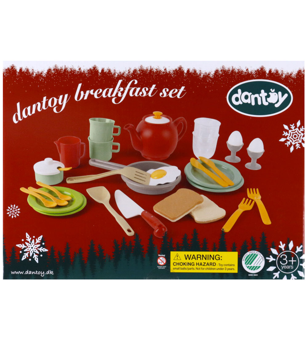 Dantoy Frühstücksset - Weihnachten - 32 Teile - Dantoy - One Size - Spiellebensmittel Dantoy Frühstücksset - Weihnachten - 32 Teile - Dantoy - One Size - Spiellebensmittel von Dantoy