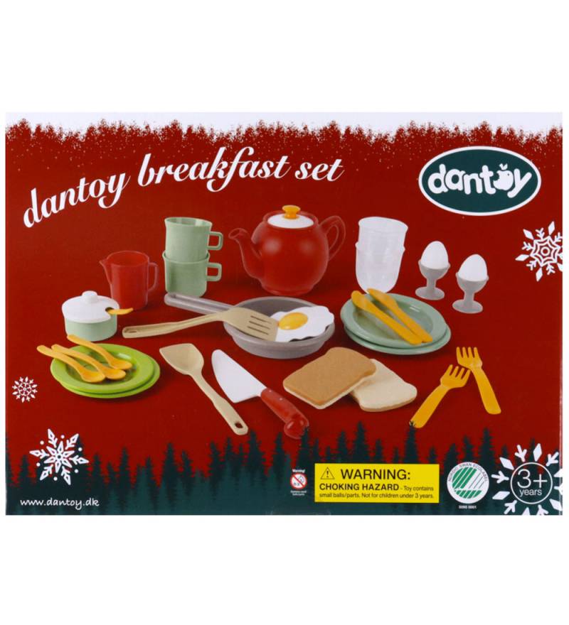 Dantoy Frühstücksset - Weihnachten - 32 Teile - Dantoy - One Size - Spiellebensmittel Dantoy Frühstücksset - Weihnachten - 32 Teile - Dantoy - One Size - Spiellebensmittel von Dantoy