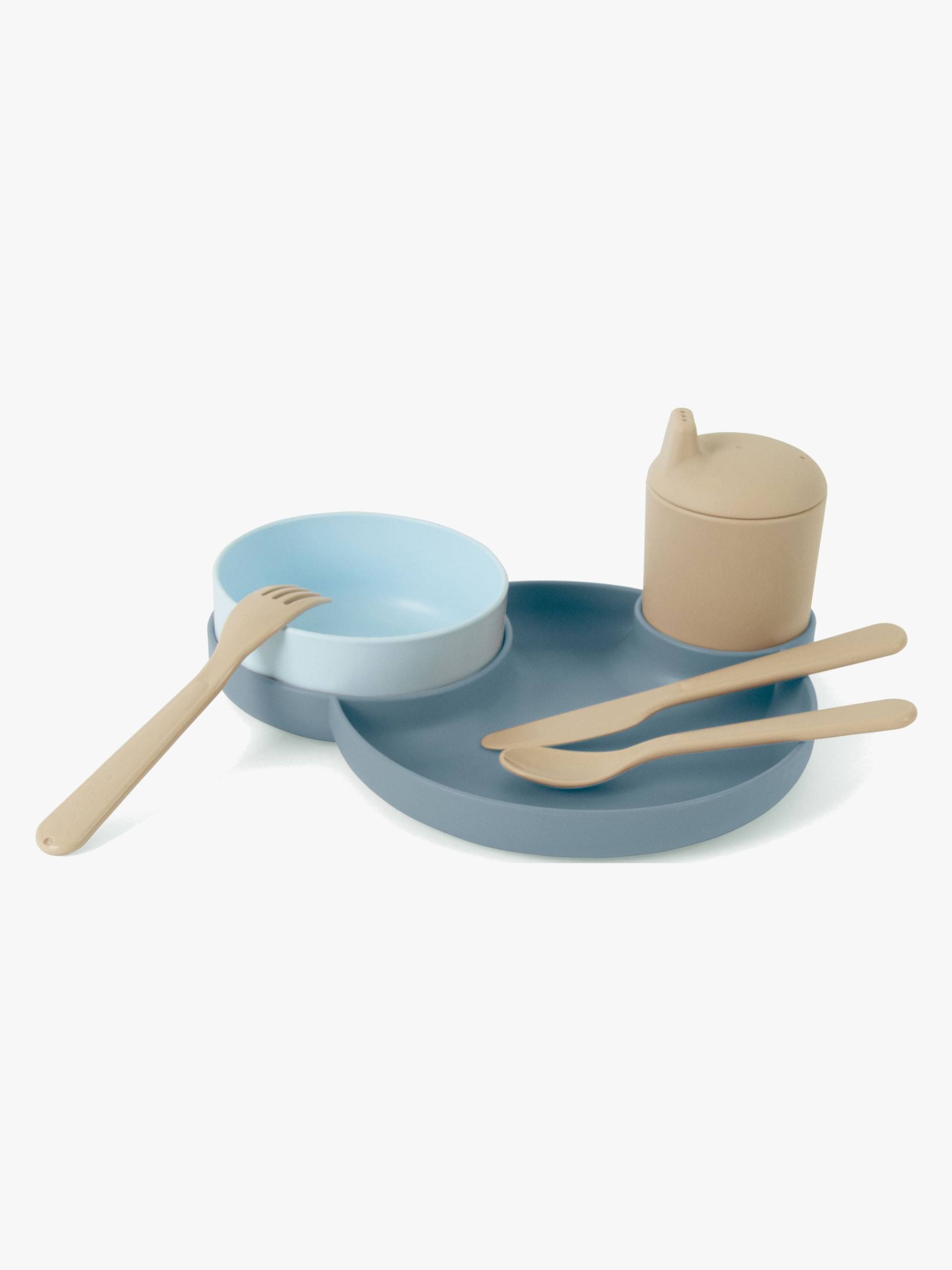 Dantoy Geschirrset 7 Teile, Blau Dantoy Geschirrset 7 Teile, Blau von Dantoy