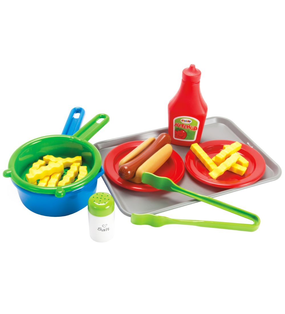 Dantoy Hotdog-Set - 22 Teile - Dantoy - One Size - Spiellebensmittel Dantoy Hotdog-Set - 22 Teile - Dantoy - One Size - Spiellebensmittel von Dantoy