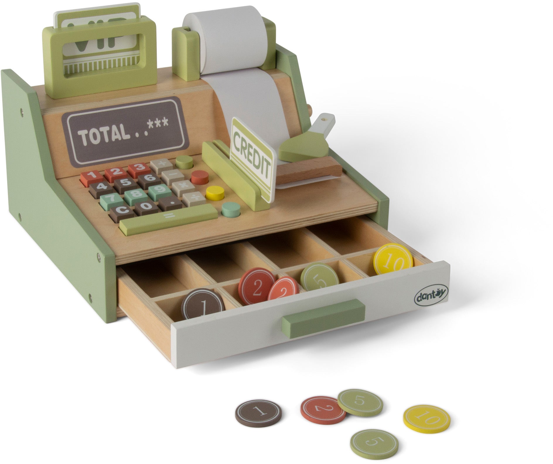 Dantoy Kaufladenkasse Holz Geschenkbox Dantoy Kaufladenkasse Holz Geschenkbox von Dantoy