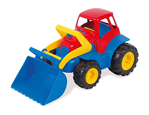 Dantoy - Kinder Traktor - Traktor mit Frontlader / Schaufel - Für Kinder ab 2 Jahren - Hergestellt in Dänemark von Dantoy