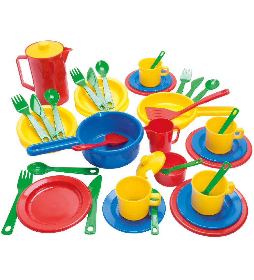 Dantoy Küchenset - 42 Teile - Dantoy - One Size - Spiellebensmittel Dantoy Küchenset - 42 Teile - Dantoy - One Size - Spiellebensmittel von Dantoy